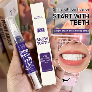 Cross-border Dental Whitening Pen Anti-pigment Precipitation, Yellow Tooth Whitening Pen Cleaning Tooth Care Oral Dental Pen