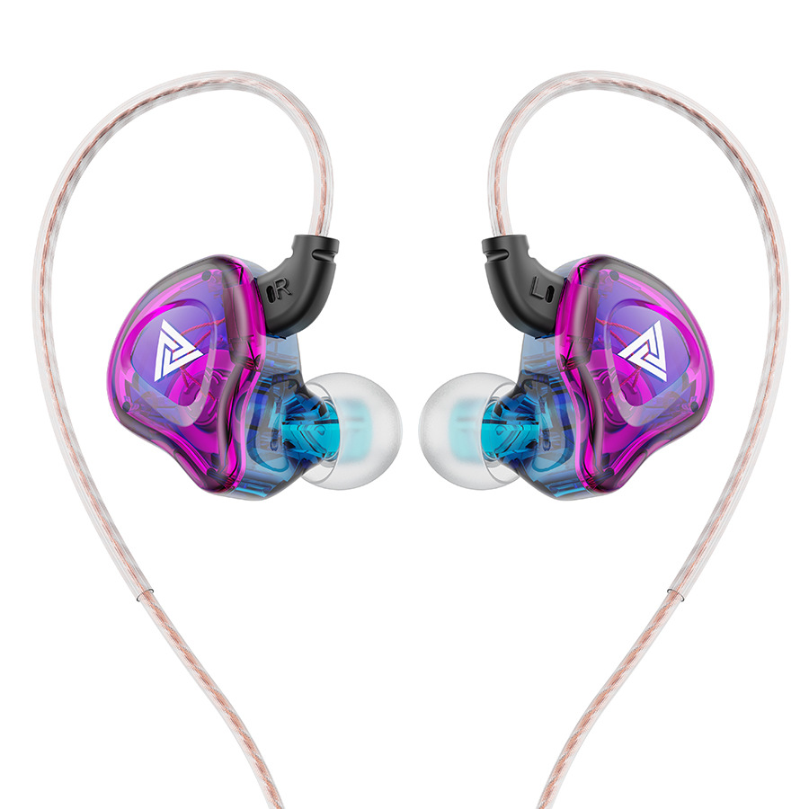 QKZ AK8 In-Ear Headphones, Vocal Mid-High Frequency, HIFI Wired Control, High-Definition Music, Mobile Phone Earphones