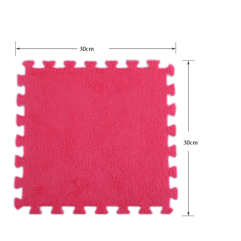 Alfombrilla piso con costuras pelusa arrastre el dormitorio s alfombras espuma cortables