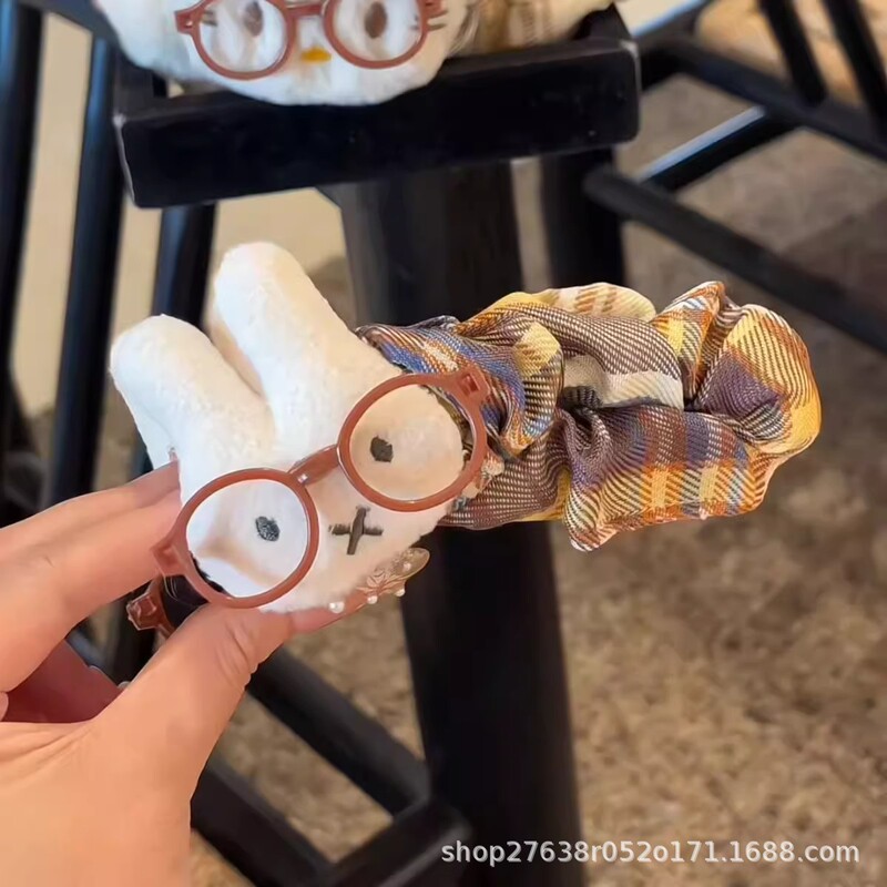 可爱波点大号猫咪巨显发量香蕉夹后脑勺盘发百搭少女发饰森系蓬松|undefined
