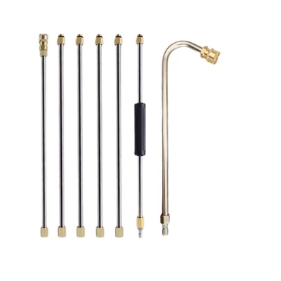 Water Gun Extension Rod Quick Connector: High pressure car wash water gun