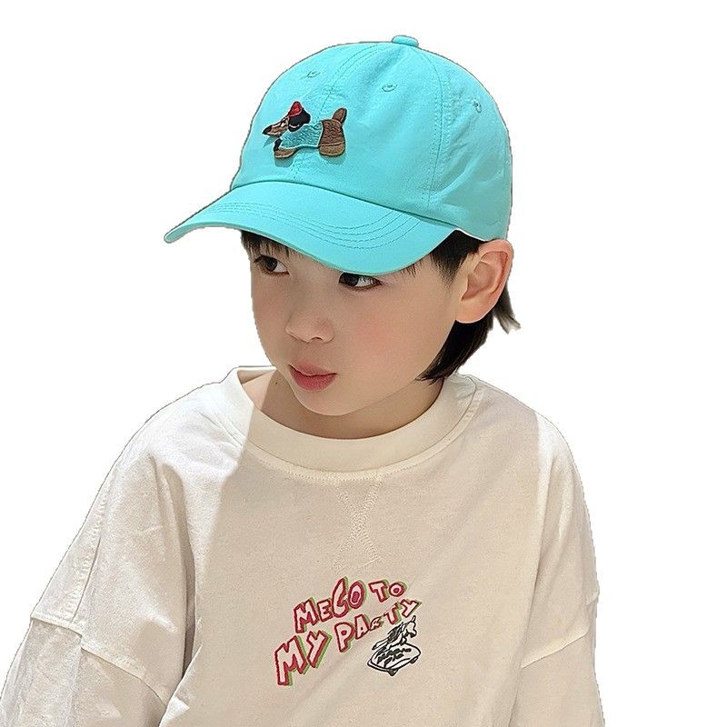 Sombrero de béisbol para niños, cachorro rosa, primavera y otoño 2025, nueva chica, lengua de pato, tesoro, rufián, hermosa calle frita, primavera de verano