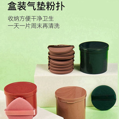 Dual-Sided Dual-Effect Puff Dry and Wet Dual-Use Powder-Free Sponge Pressed Powder Compact Loose Powder Adhesive Makeup Base