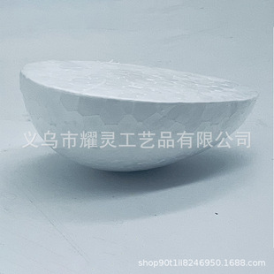 Foam Egg Polystone Foam Half Egg 8CM Half Egg Handmade DIY Assembly