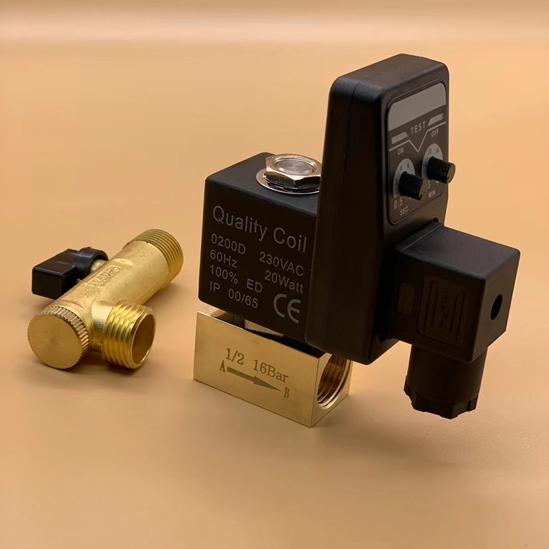 供应OPT-A 电子排水阀 4分AC220V 用于空压机 冷却器，带定时