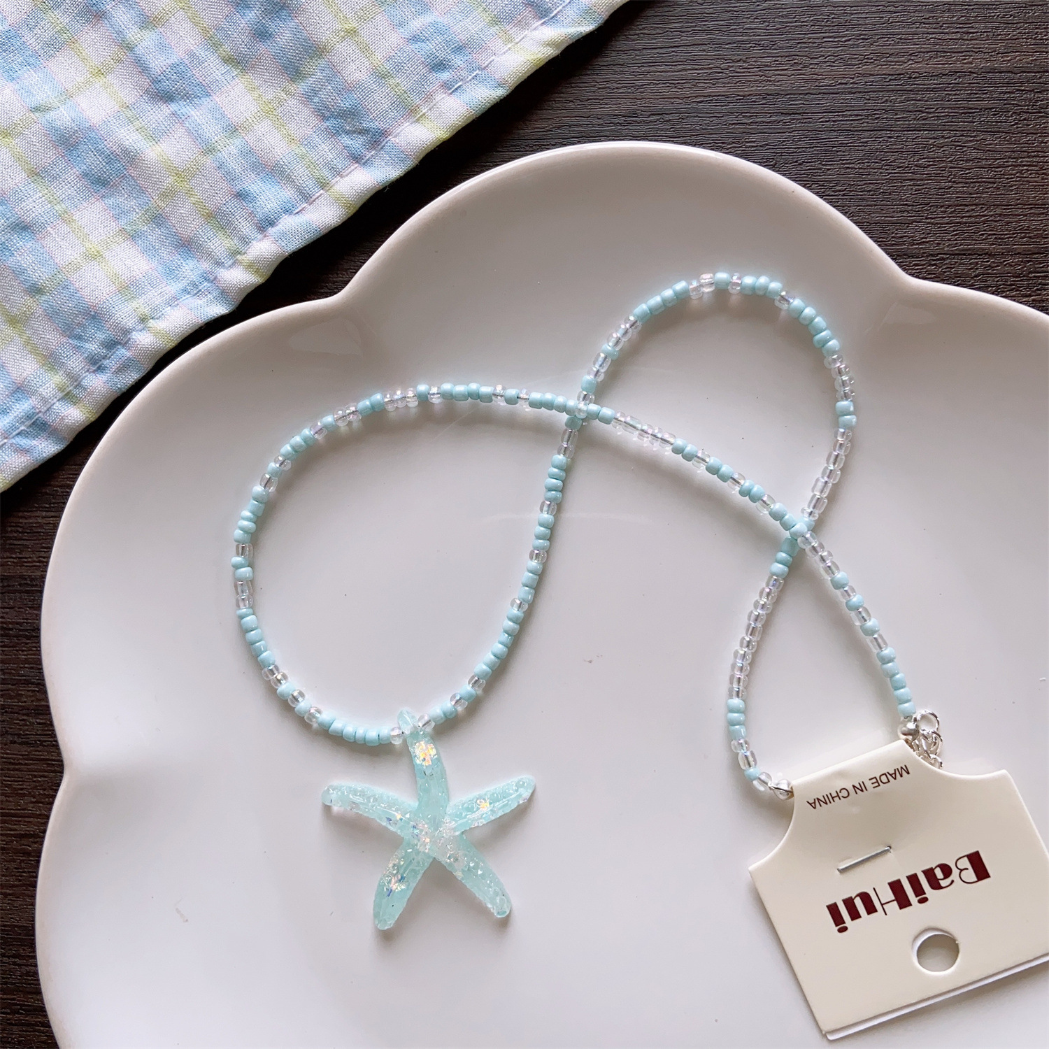 No. 2 Light Blue Starfish (Bag)