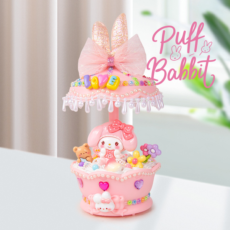 女の子 DIY 手作りクリーム接着剤材料パッケージギフトボックスセットクリエイティブ手作りショップ教育屋台おもちゃ卸売|undefined