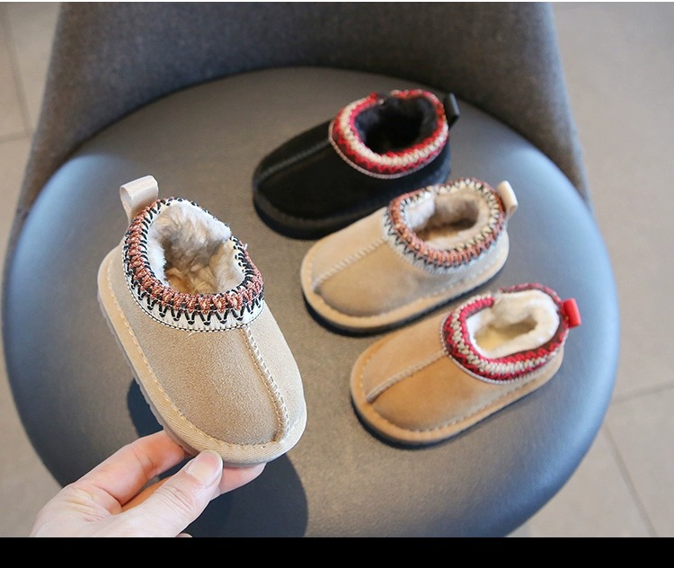 Chaussures d'hiver 2025 pour bébés et enfants de 1 à 4 ans : bottes chaudes et épaisses pour filles et garçons._voghion.com