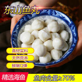 东山岛鱼丸500g 新鲜丸子鱼肉含量大于70% 煲汤火锅关东煮 500g