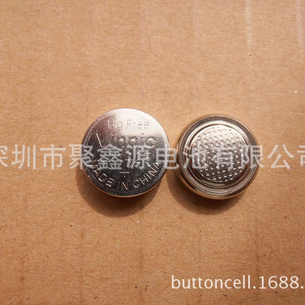 LR43无汞环保电池AG12纽扣电池 Vinnic L1142F 高容量电池