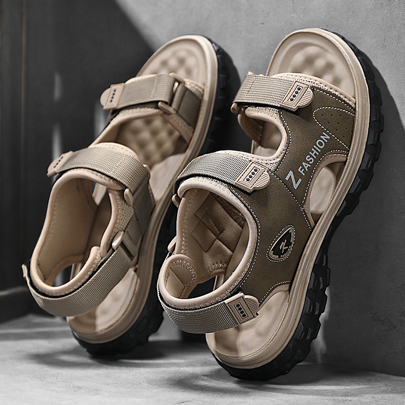 Zapatos de aire 2025 sandalias de playa de suela gruesa de verano moda para hombres sandalias deportivas transpirables casuales de todo fósforo Amazon