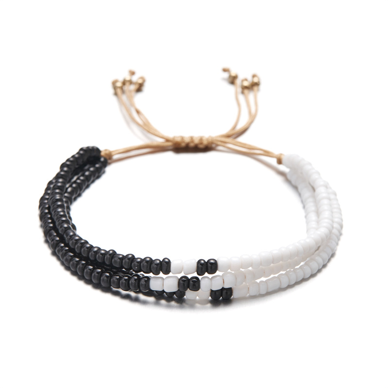 Style Ethnique Bohémien Géométrique Perle De Rocaille Corde Perlé Tricot Unisexe Bracelets display picture 18