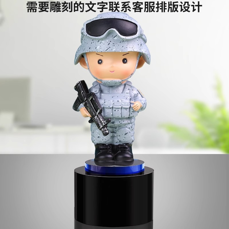 모델 D + 검정색 원형 베이스, 절묘한 선물 상자