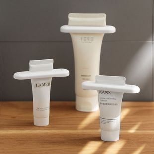 Manual Toothpaste Squeezer Artifact Facial Cleanser Hand Cream Squeezer Universal Pusher Children Squeeze Sample Toothpaste Clip