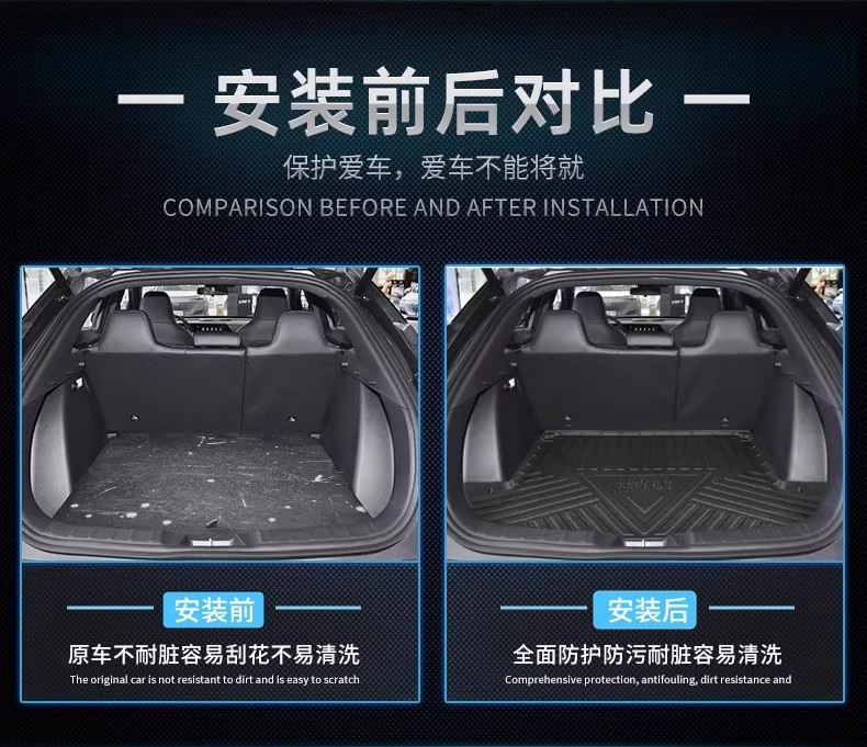 Suitable for 2024 Land Rover Defender 110 Right-Hand Drive Car Tpe Environmentally Friendly Waterproof Odor-Free Wear-Resistant Car Floor Mats