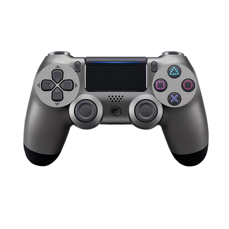 Transfronterizo inalámbrico bluetooth P4 control de juegos sensación de vibración corporal computadora video teléfono móvil host de vapor S4 control image 11