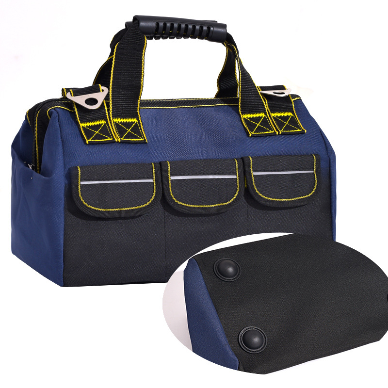 휴대용 도구 키트 전기 다기능 내마모성 캔버스 가방 유지 보수 및 설치 크로스 바디 가방 자동차 두꺼운 옥스포드 천 가방