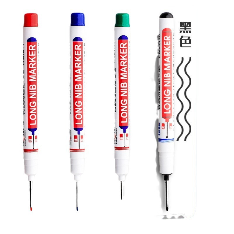 Cabeza larga pluma oleosa carpintería azulejo especial propósito especial sitio de construcción boca larga Negro agujero profundo trazado Delgado alargado