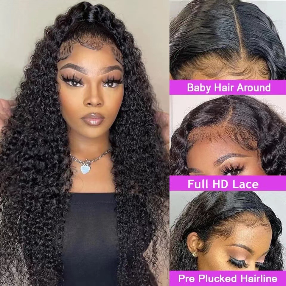 Parrucca lace front sintetica lunga ricci afro ondulati_voghion.com