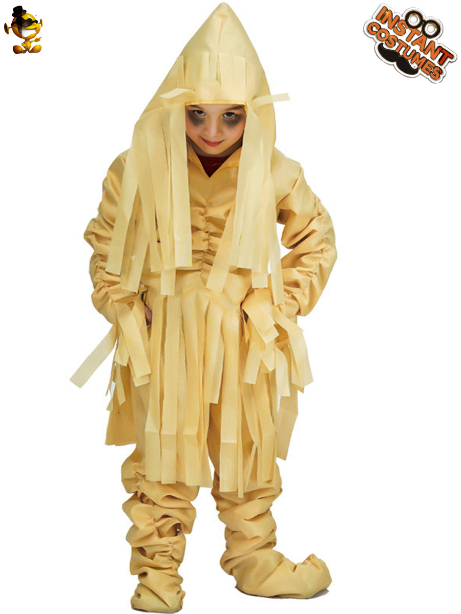 Halloween niños momia traje Cosplay danza fiesta niños momia rendimiento traje