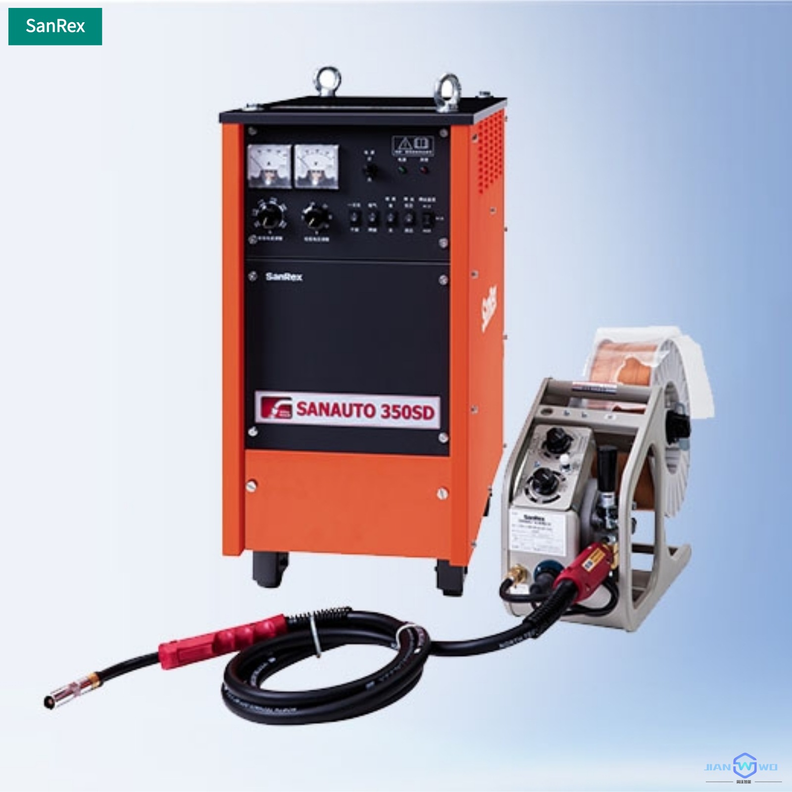 日本三社焊机SANAUTO 350SD可焊碳钢不锈钢铜合金