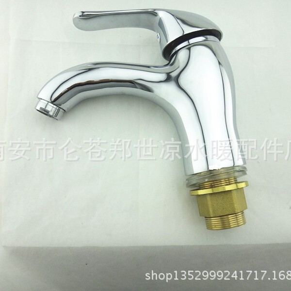 Manufacturer Produces and Sells Zinc Alloy Single-Hole Basin Faucet for Direct Sales, High-Quality Cold and Hot Water Faucet for Basin, Affordable