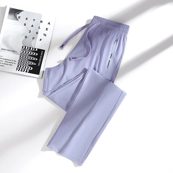 Light purple-straight tube