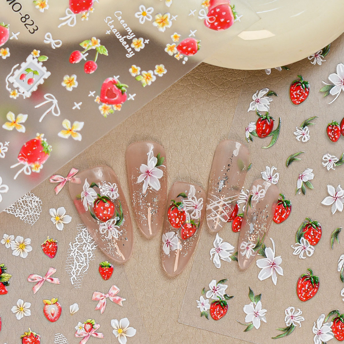 Cute fake nails for manicure for nails