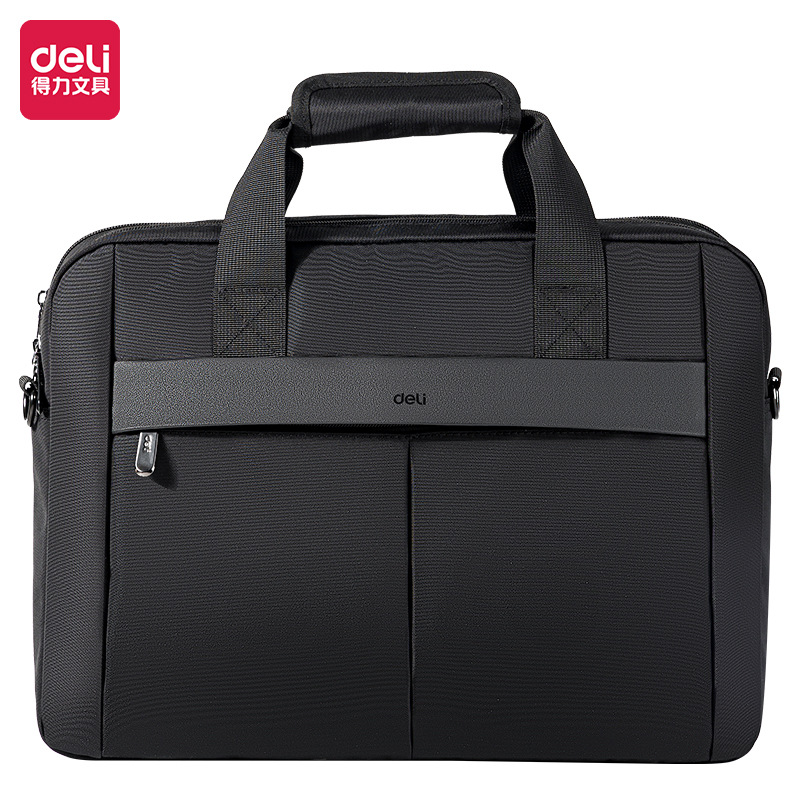 BG139 bolso de negocios ligero doble maletín bolso de mano bolsa de gran capacidad bolsa de archivos bolsa de almacenamiento de partición bolsa de computadora