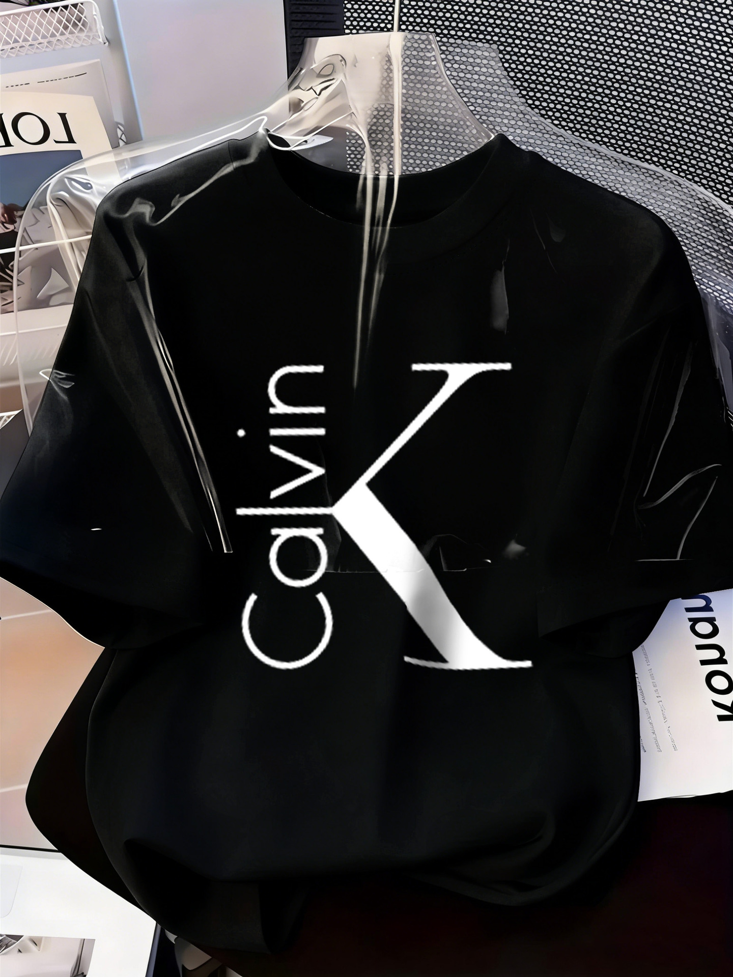 Men's Summer Casual Fashion Short Sleeve Crew Neck T Shirt Cross Border Hot Selling Item Popular Online Item_viptrois.com