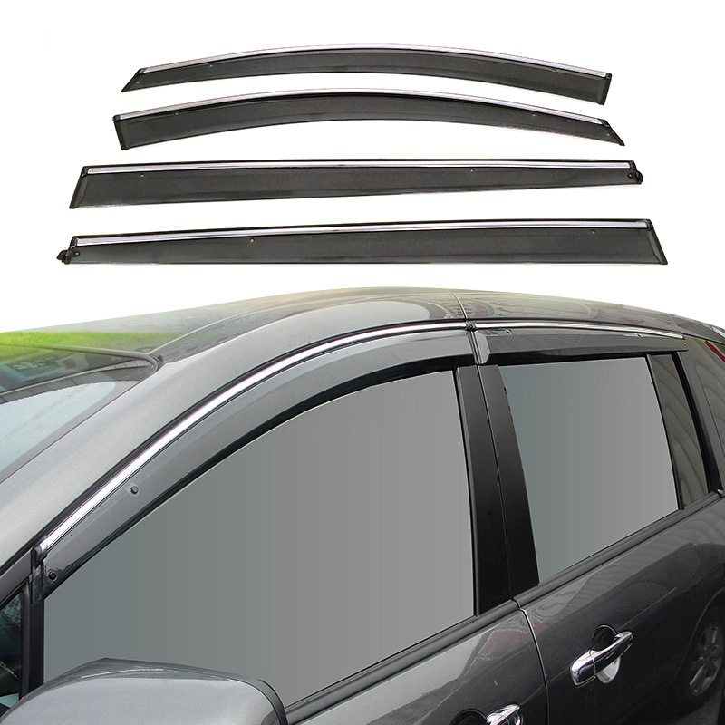 Suitable for Mazda 8 Injection Molded Rain Shield Car Window Rain Eyebrow Mazda 8 Mpv Window Ventilation Deflector Rain Shield