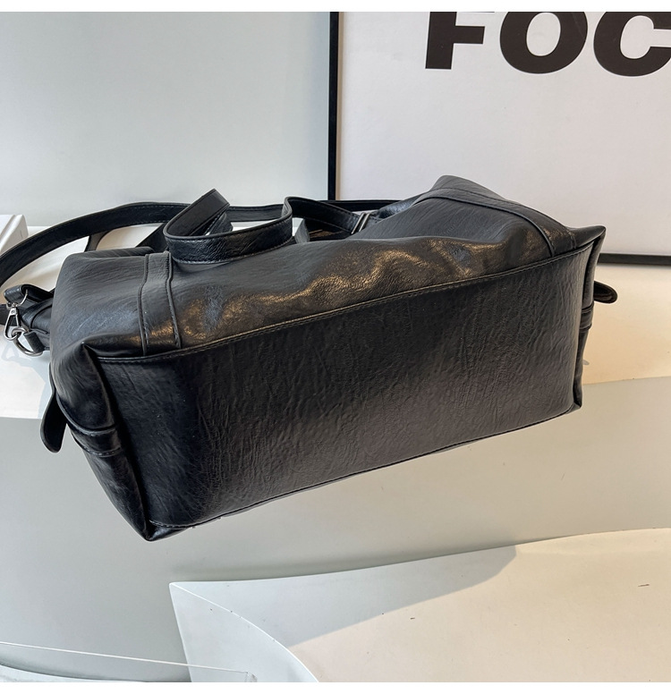 Cross-border large-capacity tote bag for women 2024 New style fashionable single-shoulder bag, retro simple casual crossbody bag for women undefined