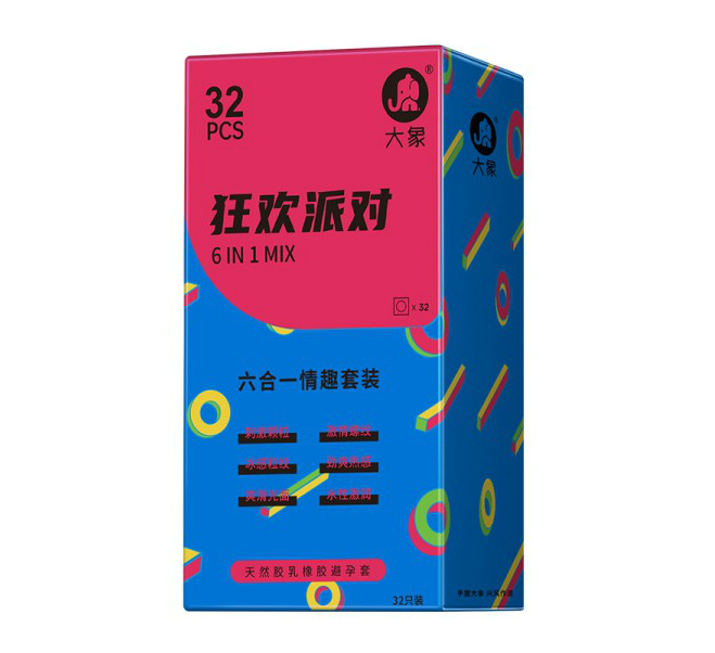 코끼리 6-in-1 카니발 파티 32팩