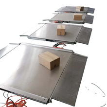 福建销售1000kg双层不锈钢电子磅秤2000公斤双引坡平台秤3t地称厂