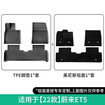 Suitable for 22-25 Models of Modelə uyğun ayaqaltı - 22-nio-et5-double-layer-menis-floor-mats-w230000190