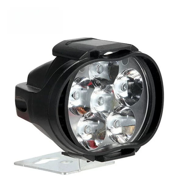Electric Vehicle 6Led Spotlight External Led Motorcycle Spotlight Car Auxiliary Headlight Fog Light Universal
