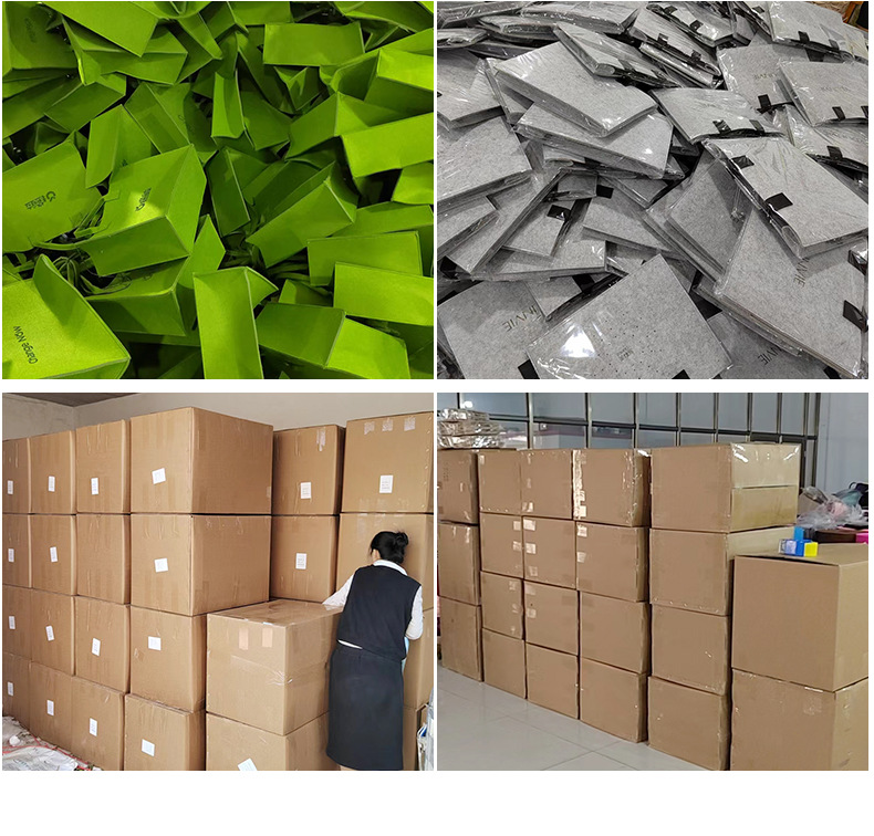 2023新款时尚毛毡袋