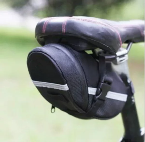 Bicycle Tail Bag Mountain Bike Cushion Bag Bicycle Saddle Bag Folding Tail Bag Storage Bag Cycling Equipment Accessories