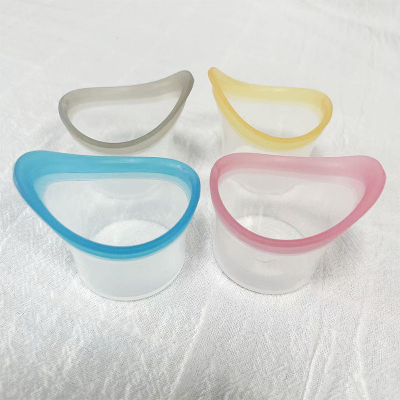 Scale Eyewash Cup, Contact Lens Box, Contact Lens Care Box, Eyewash Cleaning Cup with Scale 5ml 10ml