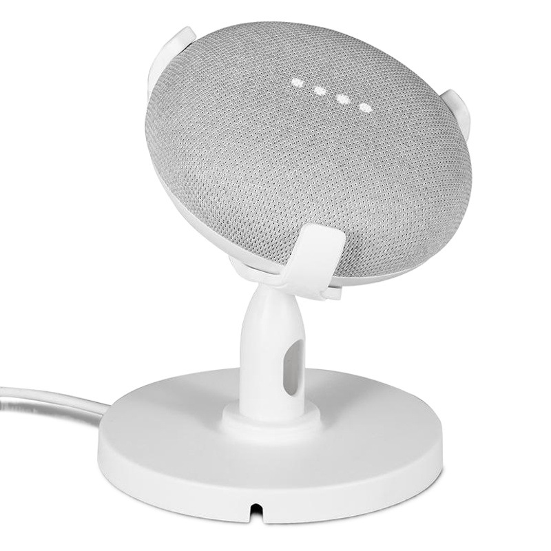 HomeNest Mini soporte de escritorio Ángulo ajustable de 360 ° Accesorios para altavoces inteligentes para el hogar soporte