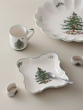 经典圣诞树系列盘子圣诞节餐具马克杯餐巾扣餐盘水果盘