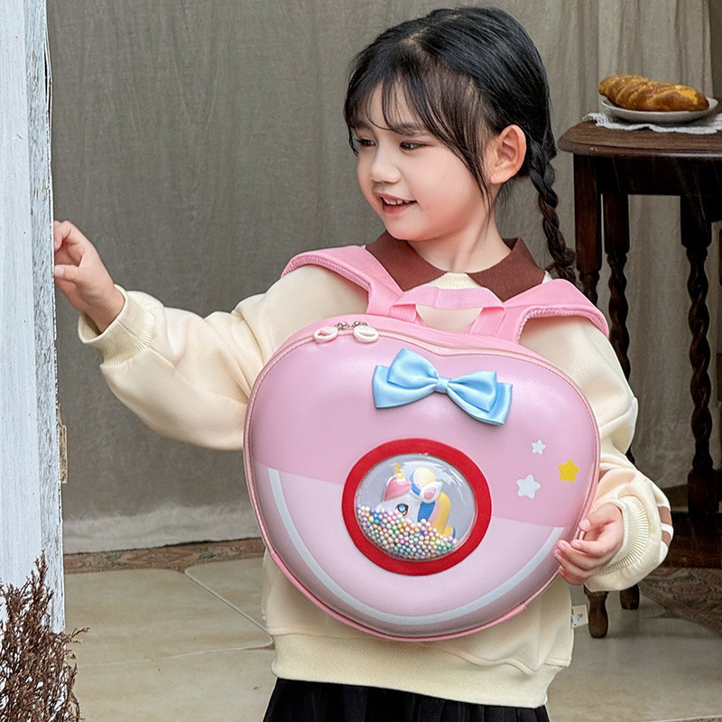 Nueva mochila escolar pequeña para niños, niños y niñas, mochila linda, jardín de infantes, clase pequeña, bocadillos para bebés, mochila transfronteriza