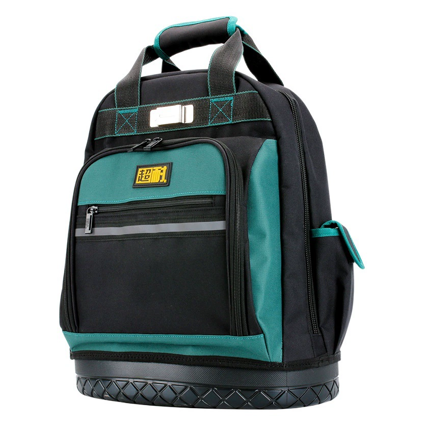 Инструмент рюкзак с двумя плечами многофункциональный лифт ремонт износостойкий холст большой портативный монтаж для электрика