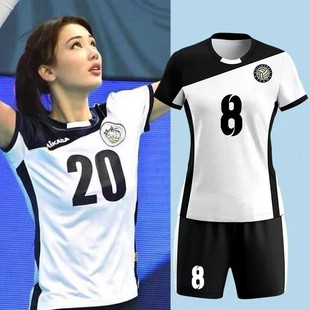 Summer volleyball uniform custom suit for girls competition team uniform volleyball sports jersey men short-sleeved training suit print