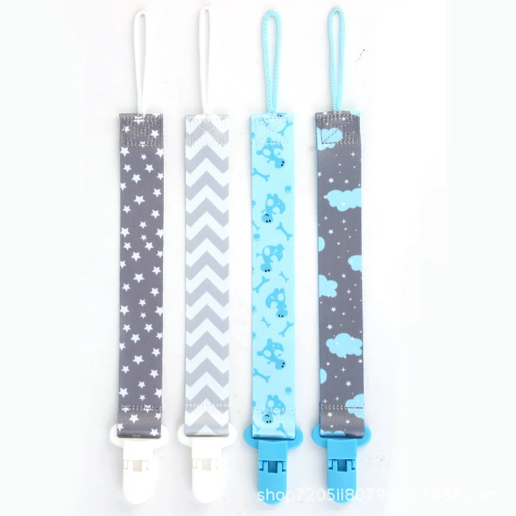 Полиэл двухсторонняя печать с термопереносом соска с тележкой игрушка с упаковкой Детская соска зажим на складе