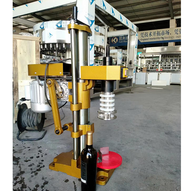 铝锡帽缩口机  铝塑帽封口机  葡萄酒果酒红酒  铝锡帽封口机