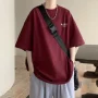 新款印花圆领夏季五分袖