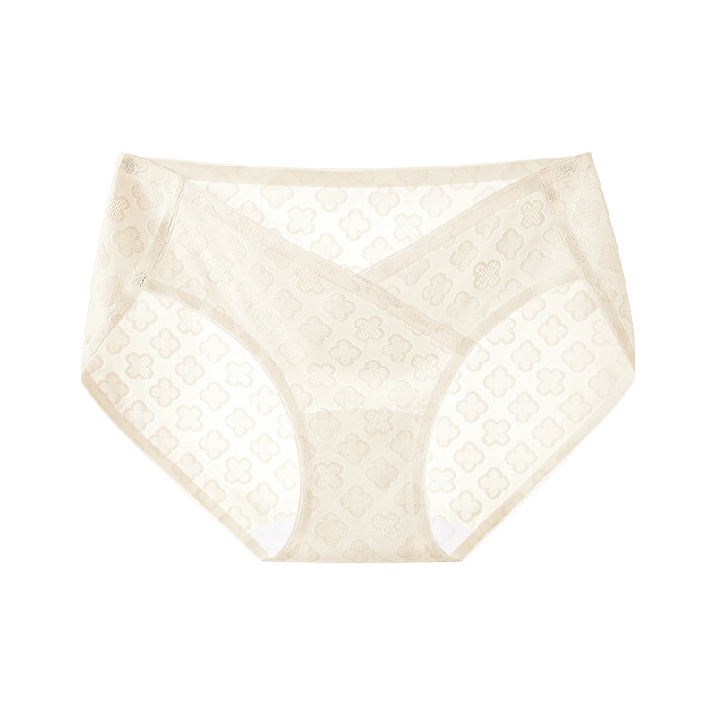Ropa interior de maternidad estilo fino de verano embarazo temprano, medio y tardío entrepierna de algodón puro especial entrepierna antibacteriana seda de hielo ropa interior de maternidad sin costuras