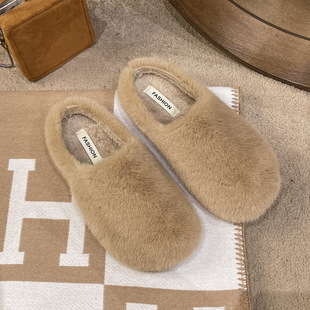 2025�＾������^���ϰ�ɫëëЬŮЬ�ӷ�ʽ�����⴩ë�q����Ь