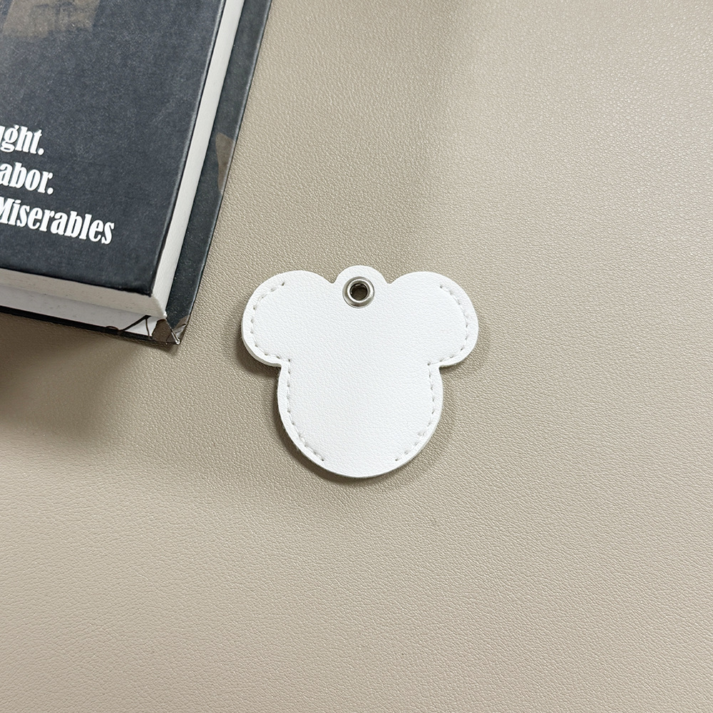 Mickey Head Key Protective Cover Hand-Painted Key Cover Water Drop Access Card Holder Home Electric Vehicle Key Storage Bag